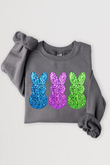 Easter Bunny Graphic Fleece Sweatshirts king-general-store-5710.myshopify.com