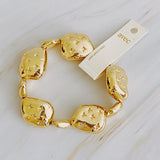Starlight Golden Pebble Stretch Bracelet king-general-store-5710.myshopify.com