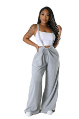 Dual Style Wide Leg Sweatpants