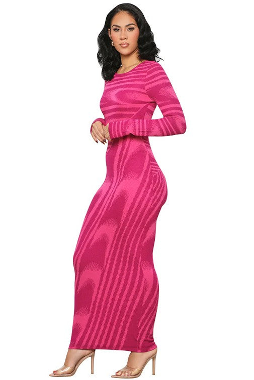 Body-con Style Party Maxi Dress