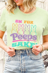 Peeps Sake Bunny Easters Graphic T Shirts king-general-store-5710.myshopify.com