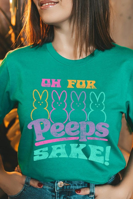 Peeps Sake Bunny Easters Graphic T Shirts king-general-store-5710.myshopify.com