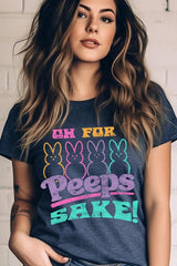 Peeps Sake Bunny Easters Graphic T Shirts king-general-store-5710.myshopify.com