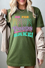 Peeps Sake Bunny Easters Graphic T Shirts king-general-store-5710.myshopify.com