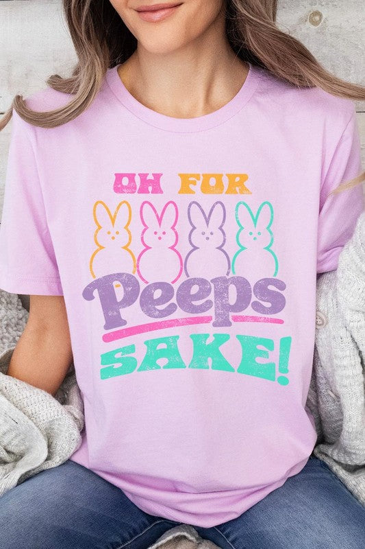 Peeps Sake Bunny Easters Graphic T Shirts king-general-store-5710.myshopify.com