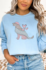 Dog Mom Soft Colored Graphic Sweatshirt king-general-store-5710.myshopify.com