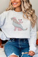 Dog Mom Soft Colored Graphic Sweatshirt king-general-store-5710.myshopify.com