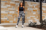 Ace Camo Full Length Leggings with Pockets