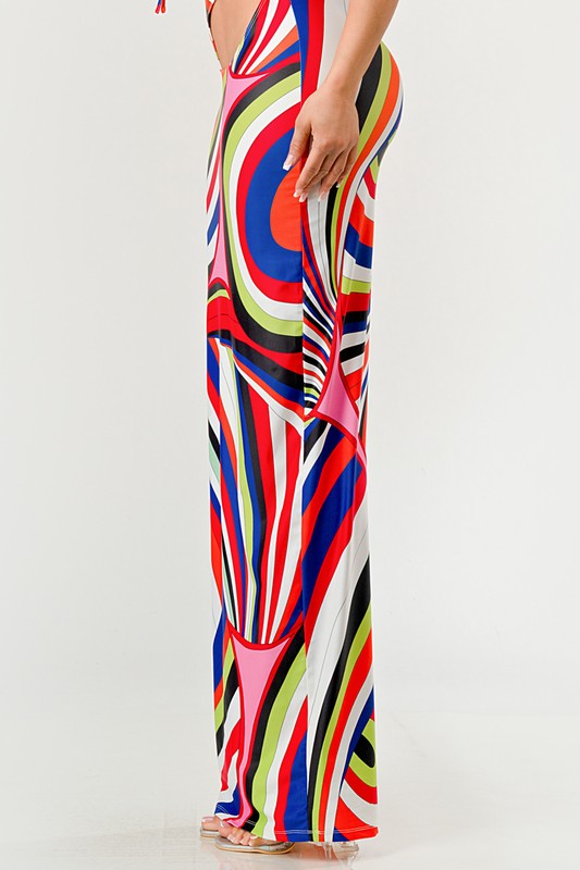 Resort Dreams Cutout Maxi Dress