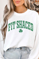 FIT SHACED ST PATRICKS GRAPHIC SWEATSHIRT