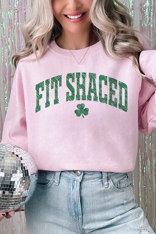 FIT SHACED ST PATRICKS GRAPHIC SWEATSHIRT