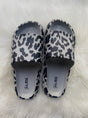 Gray Leopard Insanely Comfortable Slides king-general-store-5710.myshopify.com