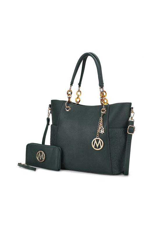 MKF Collection Merlina Embossed Tote Bag by Mia k king-general-store-5710.myshopify.com