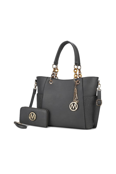 MKF Collection Merlina Embossed Tote Bag by Mia k king-general-store-5710.myshopify.com