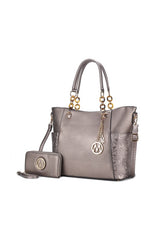 MKF Collection Merlina Embossed Tote Bag by Mia k king-general-store-5710.myshopify.com