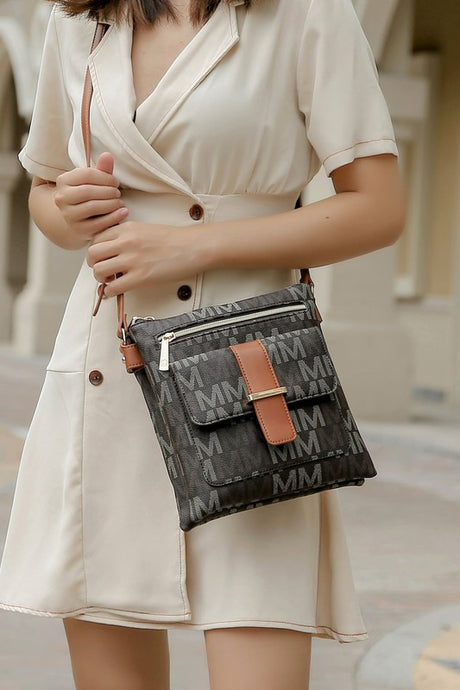 MKF Collection Compartment Crossbody Bag by Mia K king-general-store-5710.myshopify.com