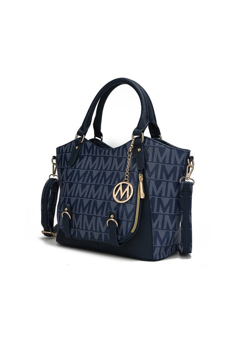 MKF Collection Fula Signature Satchel Bag by Mia K king-general-store-5710.myshopify.com