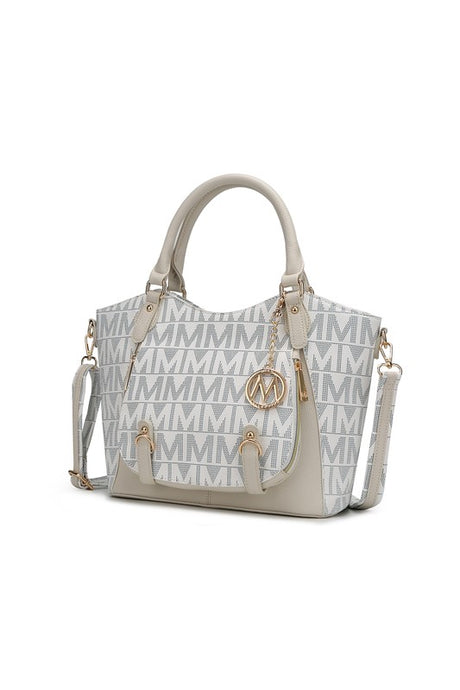 MKF Collection Fula Signature Satchel Bag by Mia K king-general-store-5710.myshopify.com