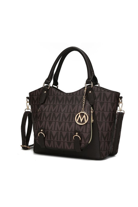 MKF Collection Fula Signature Satchel Bag by Mia K king-general-store-5710.myshopify.com