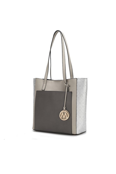 MKF Collection Leah Color-Block Tote Bag by Mia K king-general-store-5710.myshopify.com