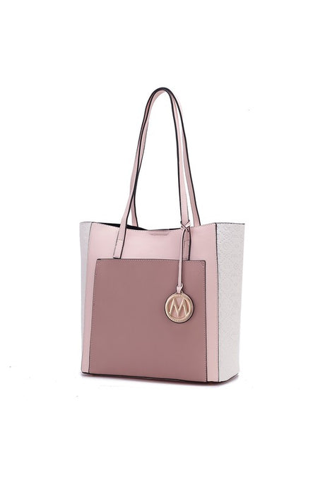 MKF Collection Leah Color-Block Tote Bag by Mia K king-general-store-5710.myshopify.com