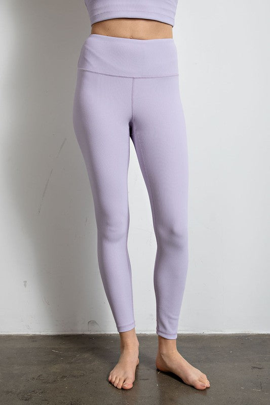 Nylon Rib Yoga Leggings king-general-store-5710.myshopify.com