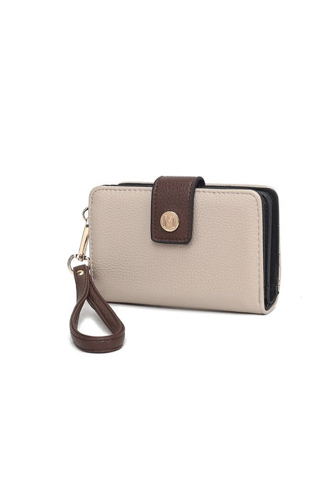 MKF Collection Shira Color Block Wallet by Mia K