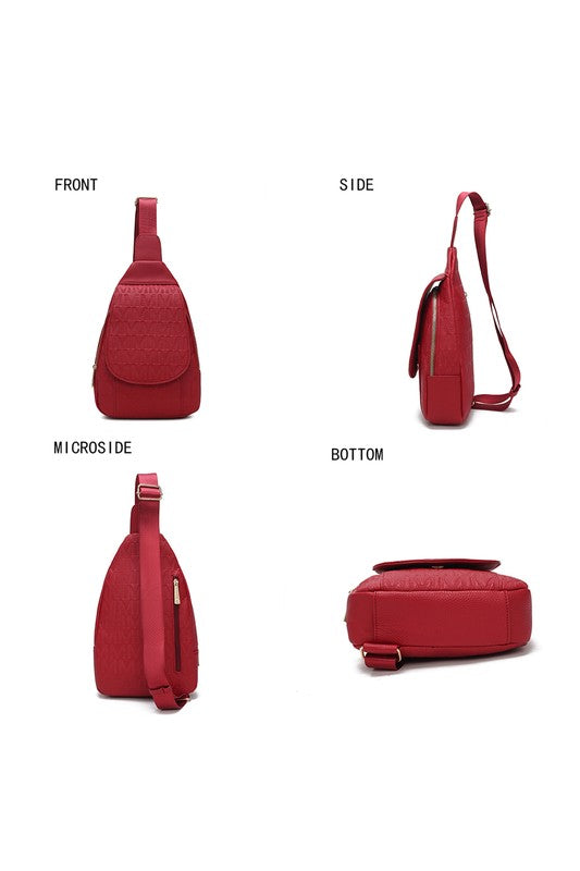 MKF Collection Cleisy Sling Bag by Mia K