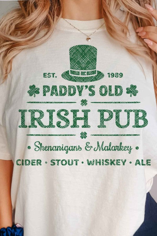 PADDYS PUB ST PATRICKS DAY GRAPHIC TEE