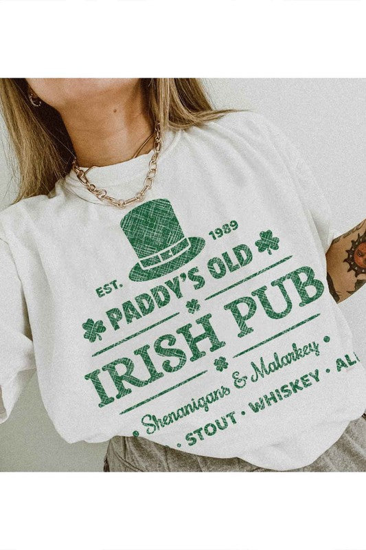 PADDYS PUB ST PATRICKS DAY GRAPHIC TEE