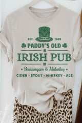 PADDYS PUB ST PATRICKS DAY GRAPHIC TEE