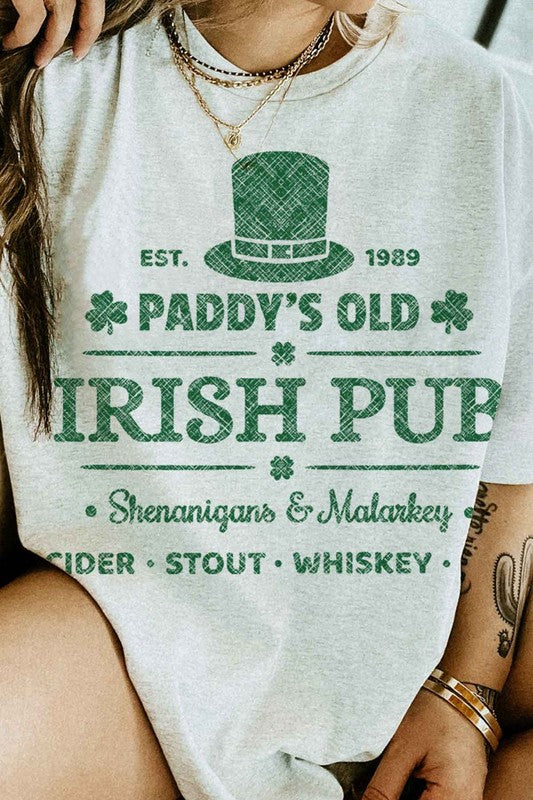 PADDYS PUB ST PATRICKS DAY GRAPHIC TEE