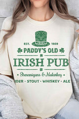 IRISH PUB ST PATRICKS OVERSIZED TEE