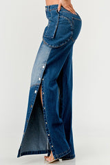 Indigo Trailblazer Denim Palazzo Pants