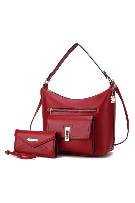 MKF Clara Shoulder Bag with Wristlet Wallet by Mia