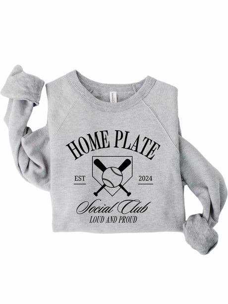 Home Plate Social Club Premium Bella Sweatshirt