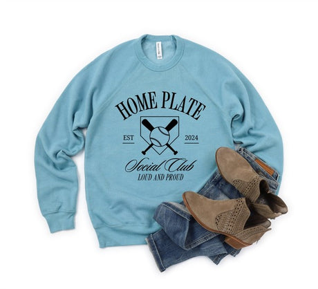 Home Plate Social Club Premium Bella Sweatshirt