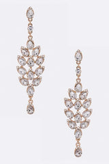 Crystal Bridal Chandelier Earrings