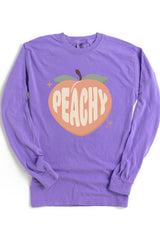 Peachy Cute Peach Summer Graphic Tee