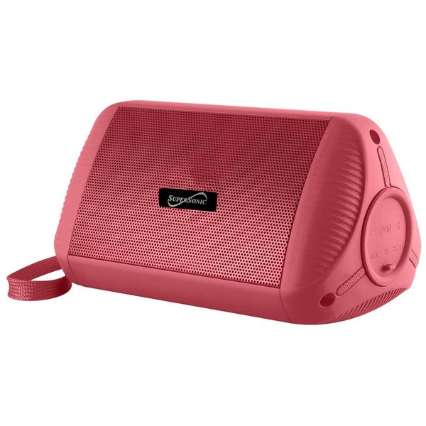 Supersonic IPX6 Water-Resistant BT Speaker with TWS