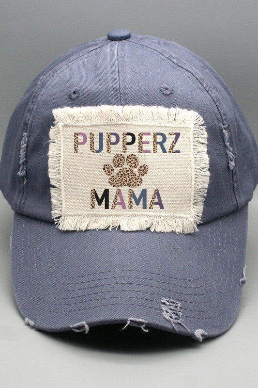Leopard Pupperz Mama Patch Hat