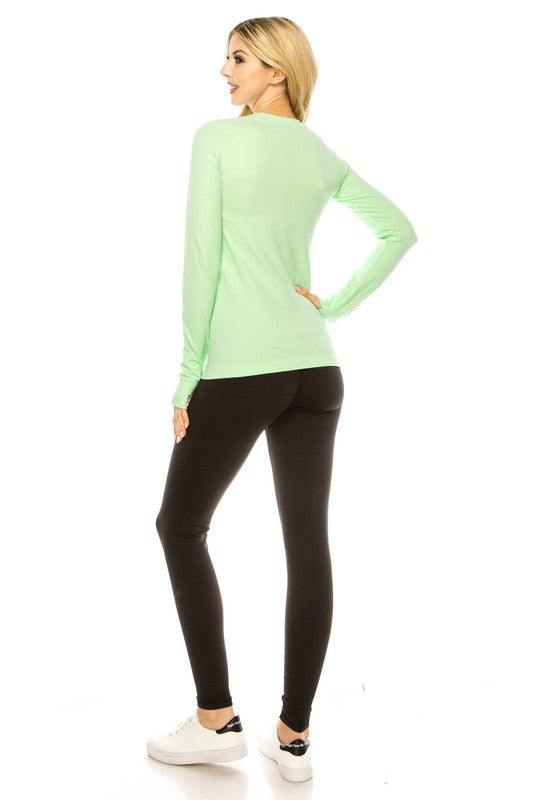 Long Sleeve Workout Shirts for Women