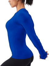 Long Sleeve Workout Shirts for Women