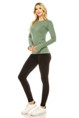 Long Sleeve Workout Shirts for Women