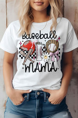 Baseball Mama Graphic Tee