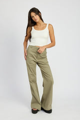 High Waisted Trending Wide Leg Pants