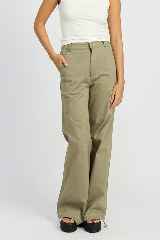 High Waisted Trending Wide Leg Pants