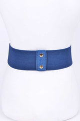 Denim Elastic Corset Belt