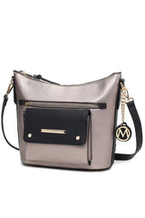 MKF Collection Serenity Color Block Crossbody Bag