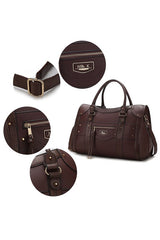 MKF Collection Patricia Vegan Leather Duffle Bag